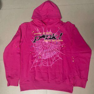 Spider Worldwide Young Thug Sp5der Pink Hoodie Size M